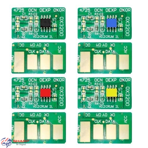 چیپست کارتریج Samsung CLP-510 سری چهار رنگ