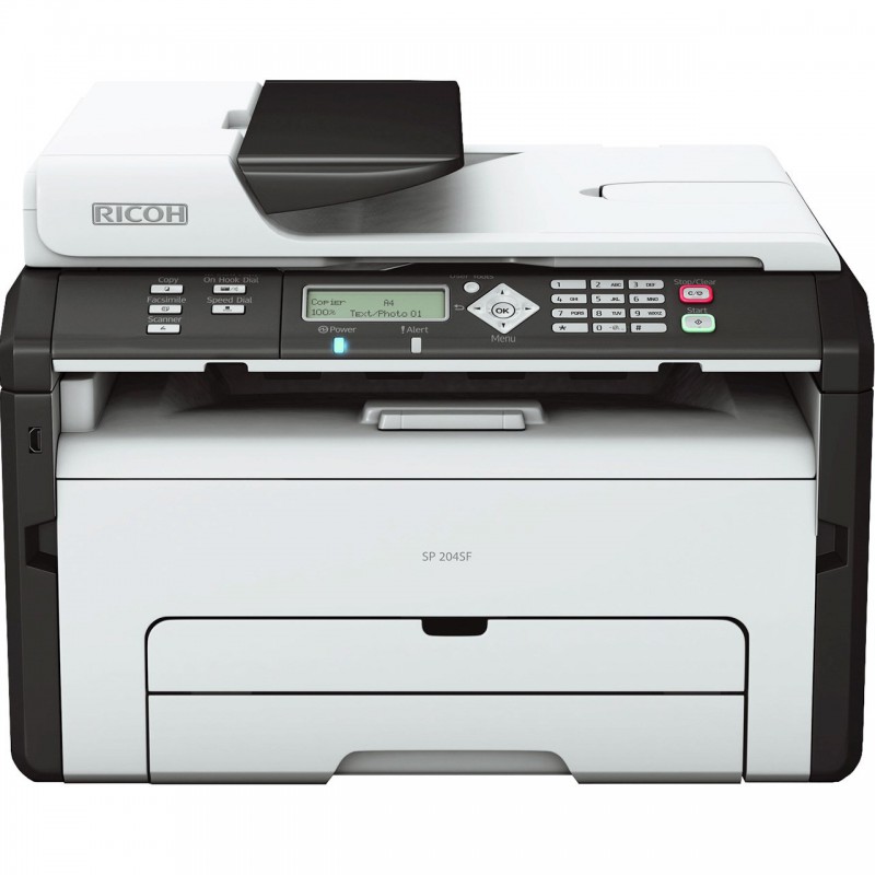 پرینتر چندکاره لیزری ریکو مدل SP 204SF Ricoh SP 204SF Multifunctional Laser Printer