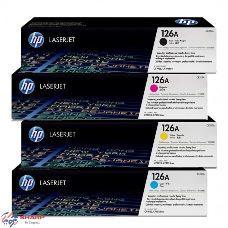 کارتریج تونر اچ پی چهار رنگ HP-126A (1025-176)